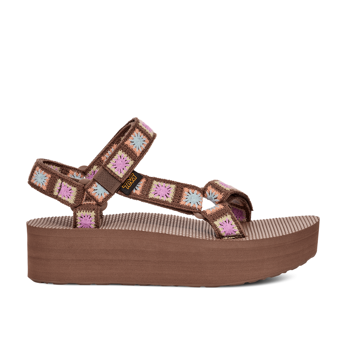 Teva Sandales Unwind Multi Color Block Vegan - Tongues Confortables & Légères Pour Plage & Quotidien