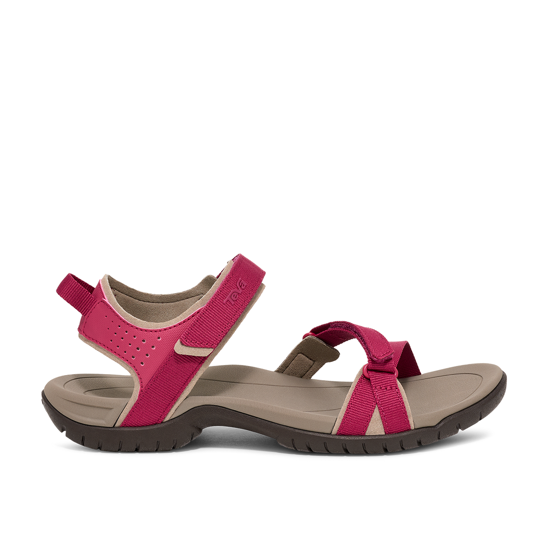 Women's Verra Hiking Sandal Cherries Jubilee/ Chocolate Brown
