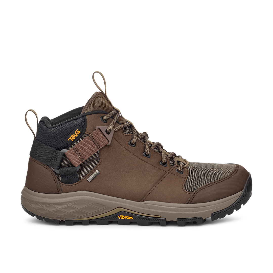 Teva Men s Grandview Gore Tex Waterproof Hiking Boot Chocolate Brown TEVA Singapore